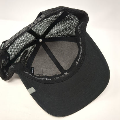 West Coast Boat Center Snapback Trucker Hat Black One Size Mesh Back