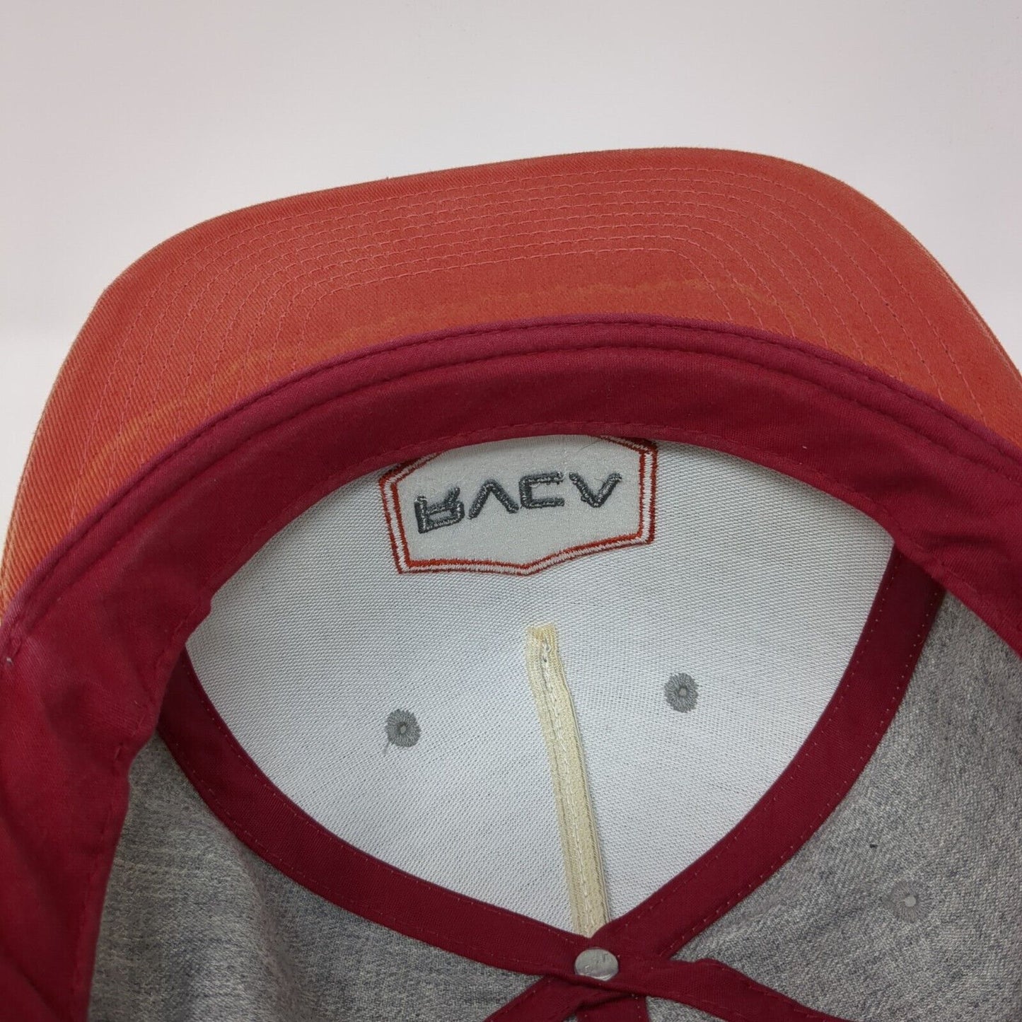 RVCA Snapback Hat Multicolor One Size Adjustable Embroidered Mid Fit 6 Panel