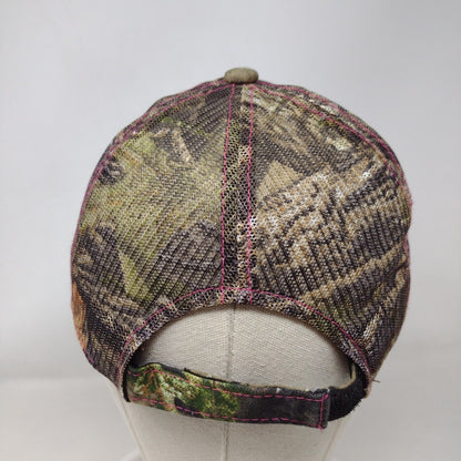 Hell I'm Just Me Strapback Hat Camouflage OSFM Adjustable Embroidered Signatures