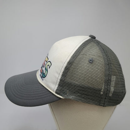 O'Neill Trucker Hat Gray One Size Good Vibes Beach Sunset Surf Mesh Snapback