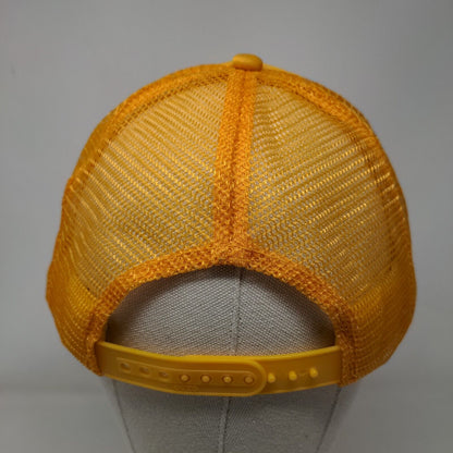 Keith Harkin Snapback Trucker Hat Yellow OSFM Adjustable Rope Mesh Back Otto