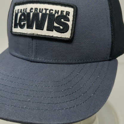 Outdoor Cap Trucker Hat Blue One Size Lease Crutcher Lewis Snapback Mesh Back