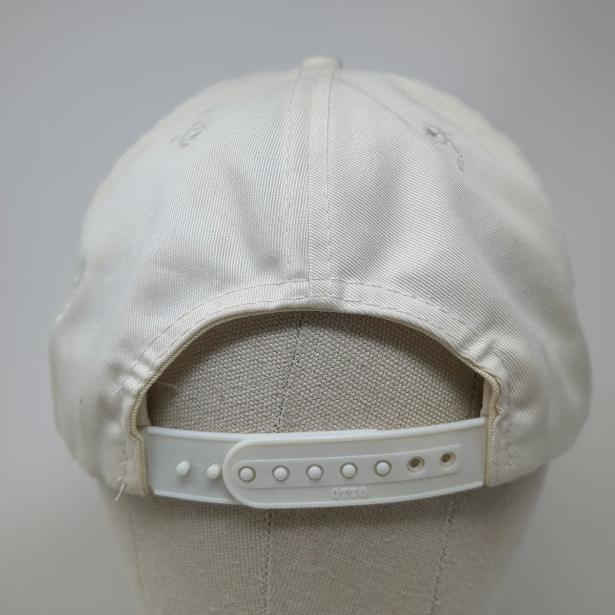 Otto Snapback Hat White One Size Riddle Ranches Idaho Embroidered Graphic Cap