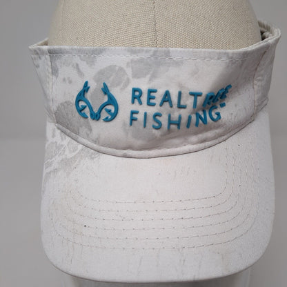 Realtree Fishing Strapback Sun Visor Hat Multicolor OSFM Outdoor Cap
