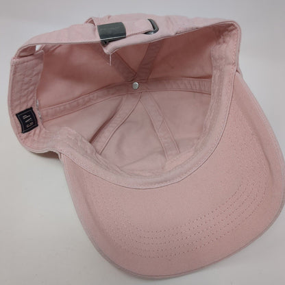 Gap Slideback Hat Pink One Size Adjustable 6 Panel Blank Outdoor