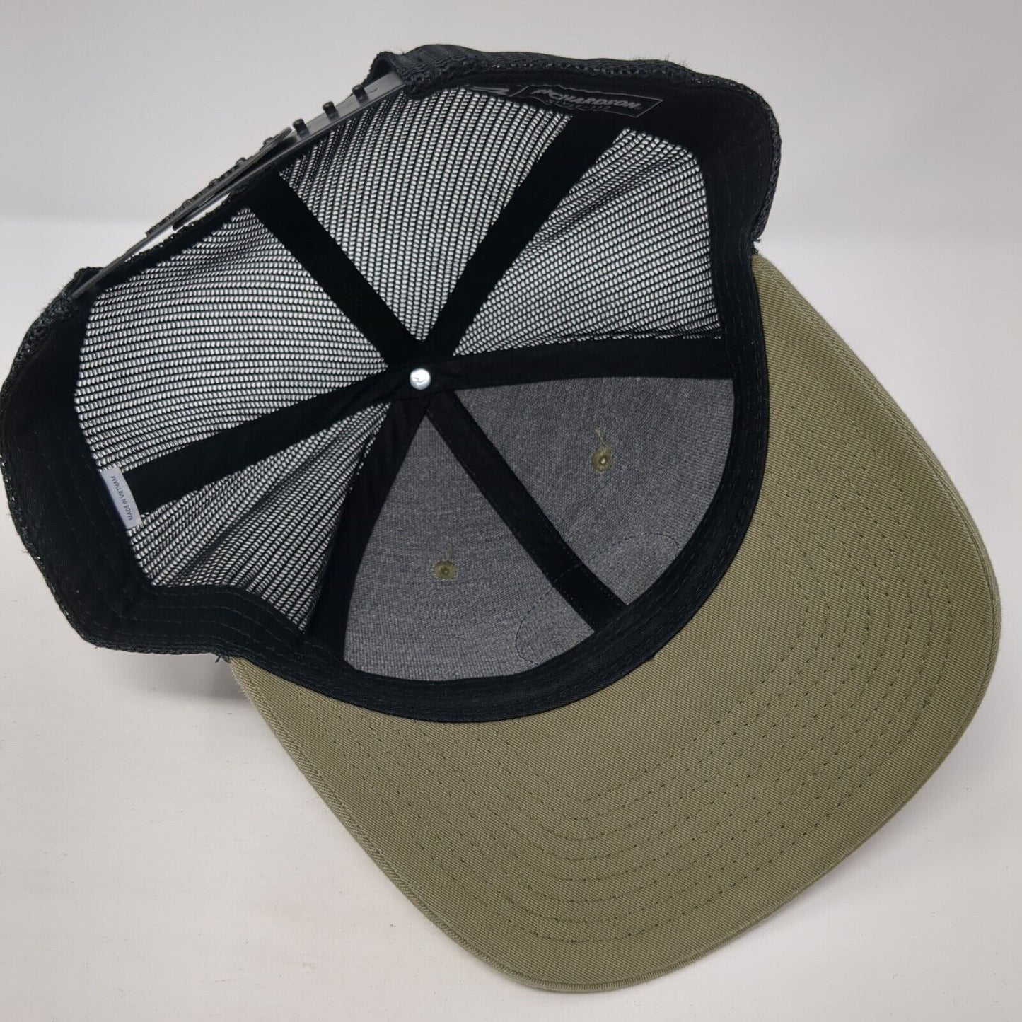 Northwest Adventure Awaits Patch Snapback Trucker Hat Brown One Size