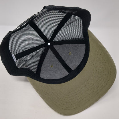 Northwest Adventure Awaits Patch Snapback Trucker Hat Brown One Size