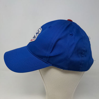 OC Sports Men's Strapback Hat Blue OSFM Embroidered Round Rock Express Logo