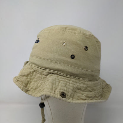 Orlando Bucket Hat Tan Adult Embroidered Adjustable Chin Strap Jacobson