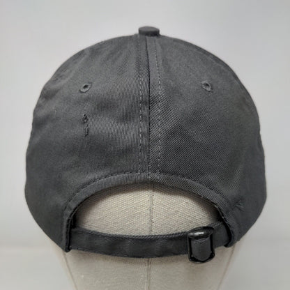 Cabela's Club Slideback Hat Gray OSFM Adjustable Embroidered Logo 6 Panel
