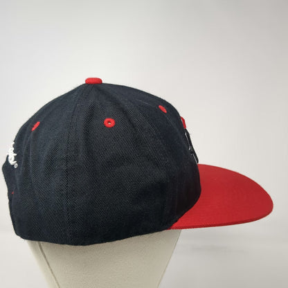 Zephyr Snapback Black Red Hat One Size San Diego State Aztecs Gray Underbrim