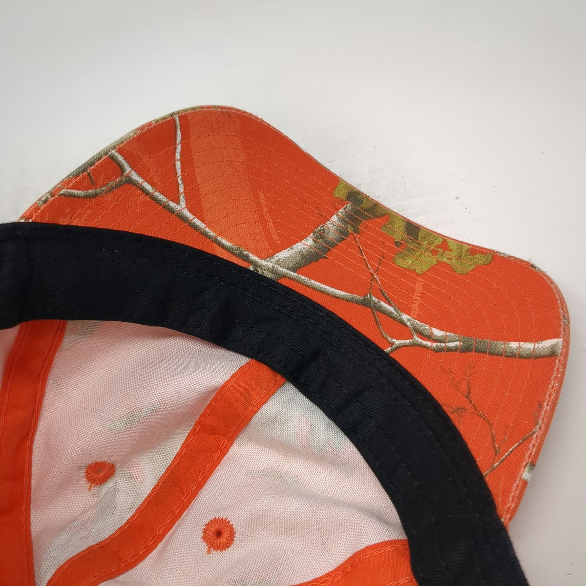 Outdoor Cap Baseball Cap Orange Camo OSFM Slideback Realtree Hunting Blaze Hat