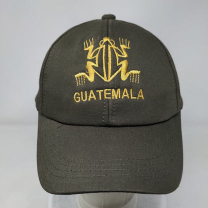 Guatemala Slideback Hat Green One Size Adjustable Embroidered Vented Holes