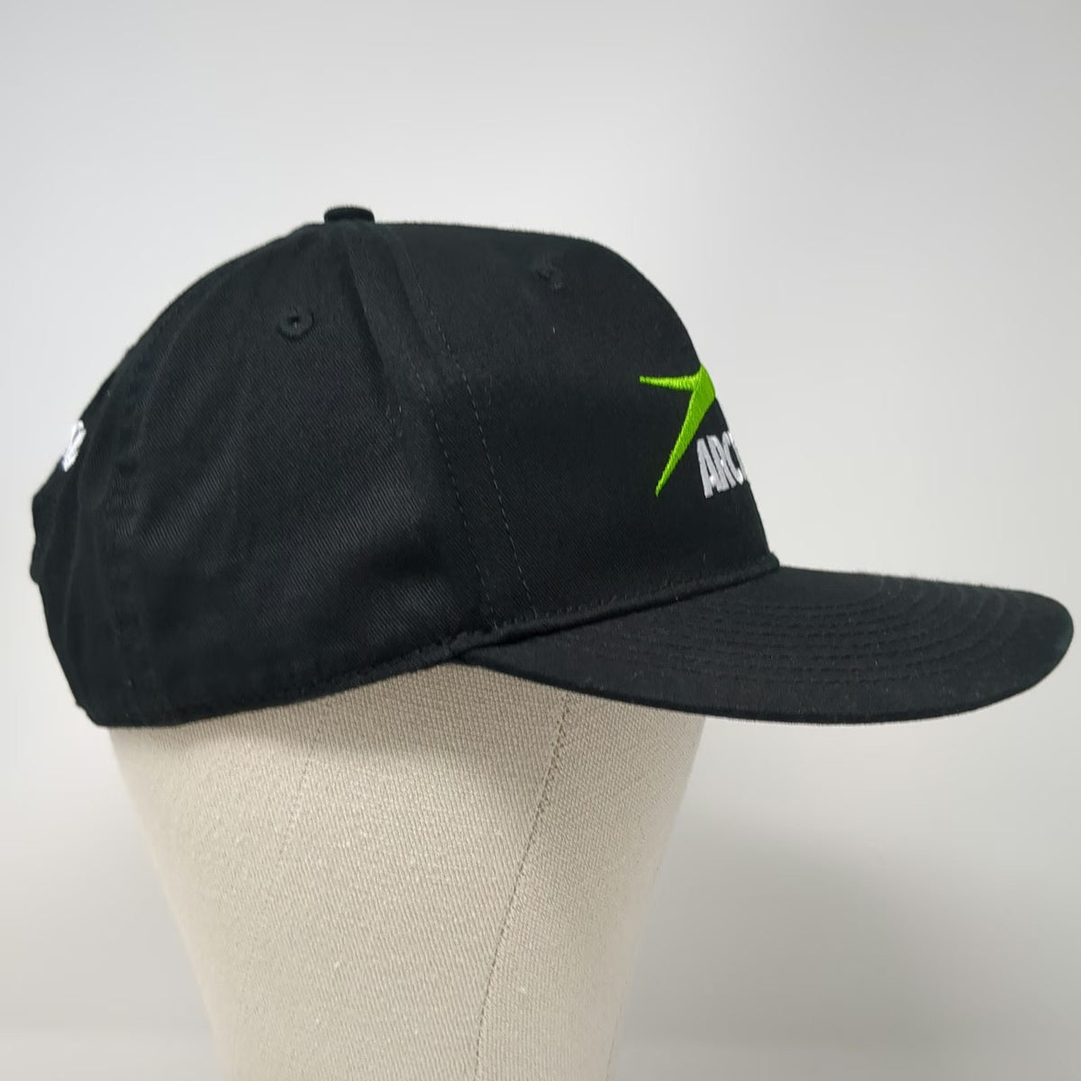 Arctic Cat Snapback Black One Size Snowmobile Embroidered Logo Graphic Sport Hat