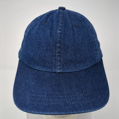 Unbranded Slideback Hat Blue Denim One Size Adjustable 6 Panel Blank