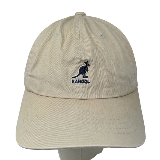 Kangol Men's Slideback Hat Tan Size OS Embroidered Logo 100% Cotton