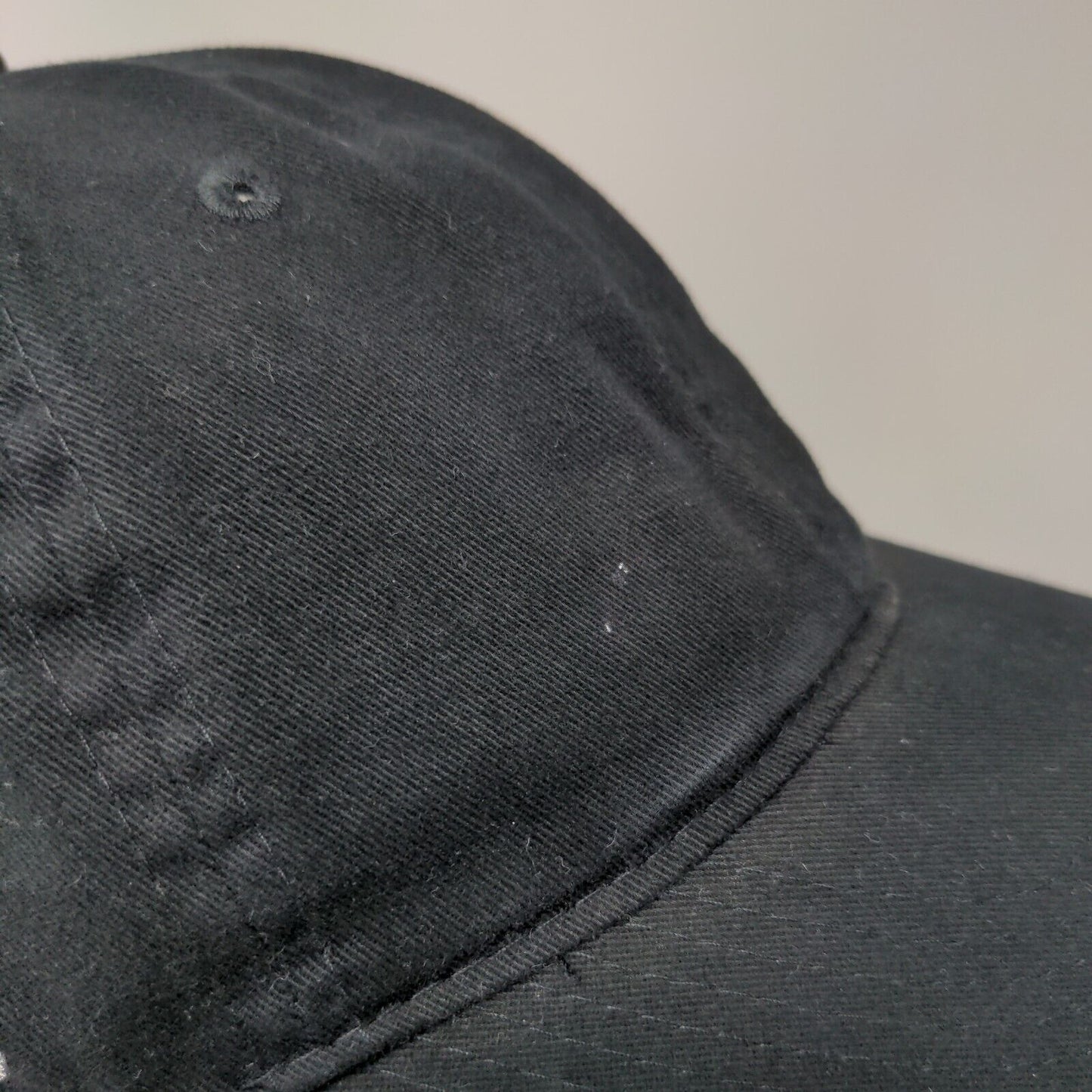 Otto Slideback Hat Black OSFM Adjustable Associated Students 6 Panel