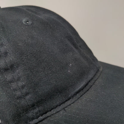 Otto Slideback Hat Black OSFM Adjustable Associated Students 6 Panel