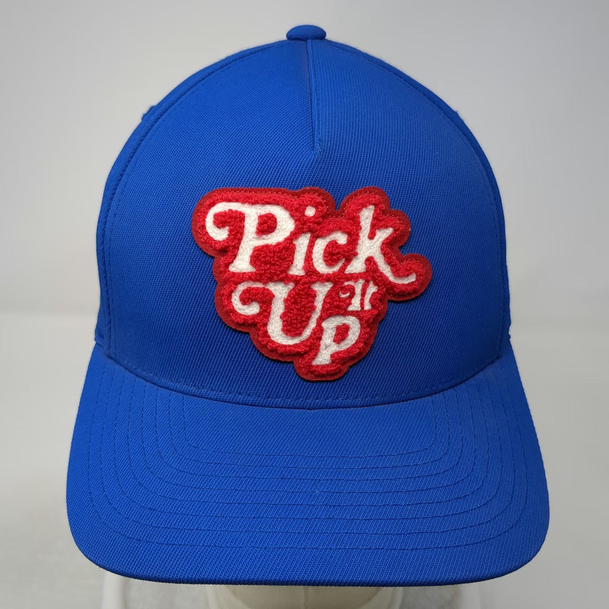 G/FORE 5 Panel Blue One Size Hat Pick It Up Patch Snapback Golf Cap Flexfit Tech