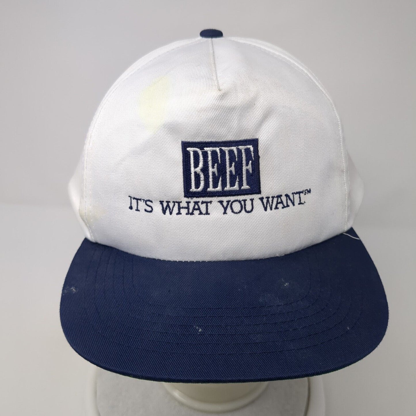 Beef It's What You Want Snapback Hat Multicolor One Size Adjustable West Pro