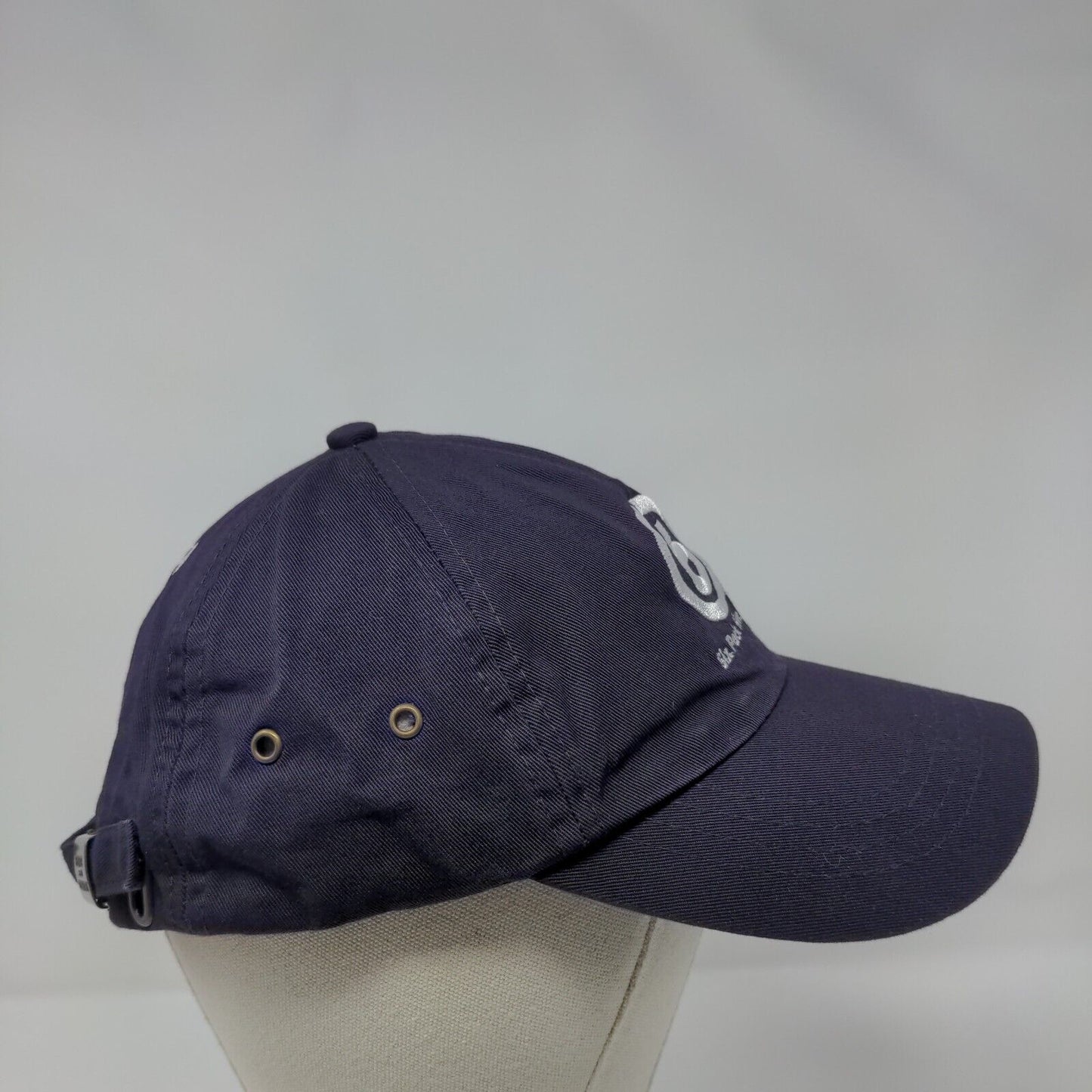 Six Pack Give Back Slideback Hat Purple One Size Embroidered Scentsy