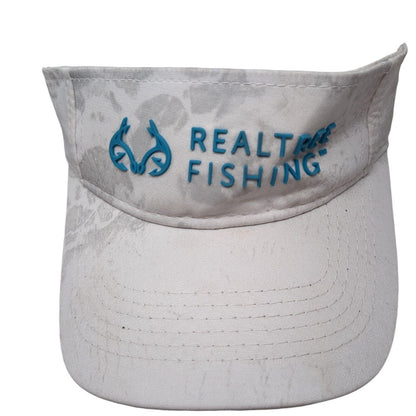 Realtree Fishing Strapback Sun Visor Hat Multicolor OSFM Outdoor Cap
