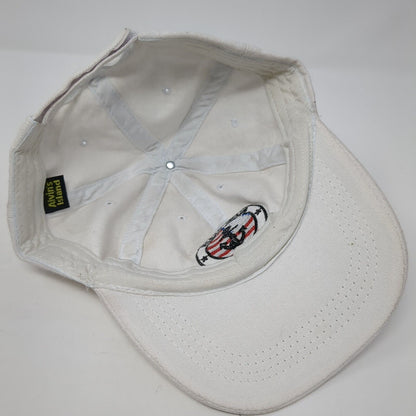 Miami Beach Stay Salty Florida Strapback Hat White OS Adjustable Arvin's Island