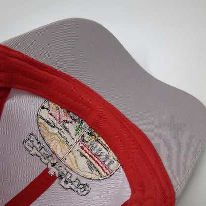 ShadePro Baseball Cap Gray Red One Size Quartzsite 2019 American Flag RV Legacy