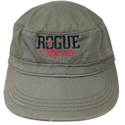District Army Cap Green One Size Rogue Spirits Logo Embroidery Adjustable hat
