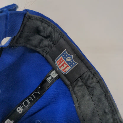 NFL New York Giants Strapback Hat Blue 9Forty Embroidered Big Logo Hit