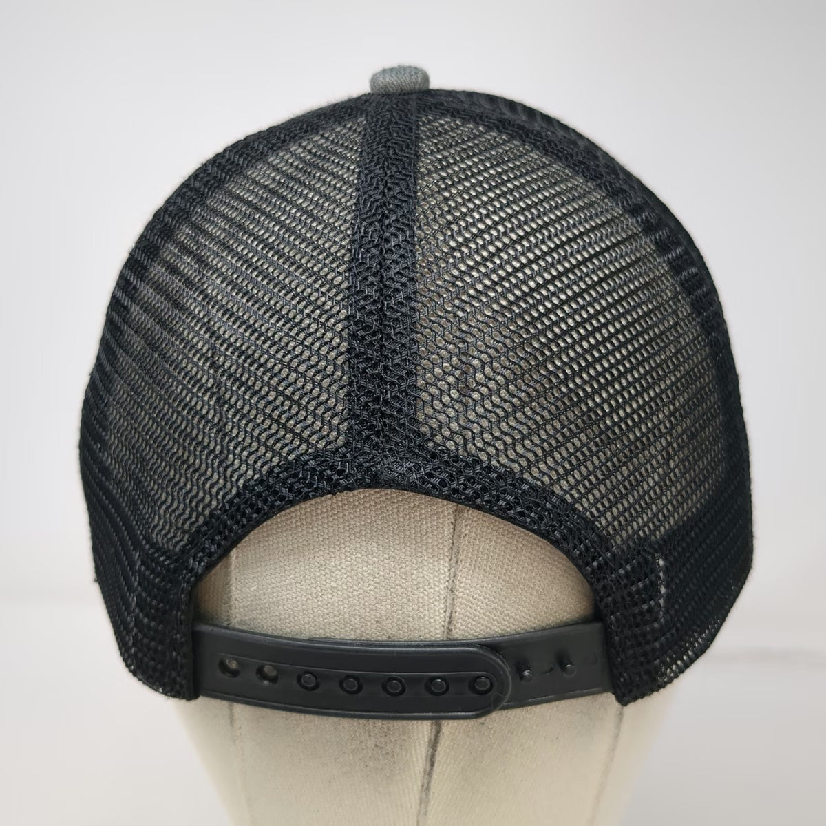 360 Apparel Trucker Hat Gray One Size Mesh Back Snapback Dairy Services Flag
