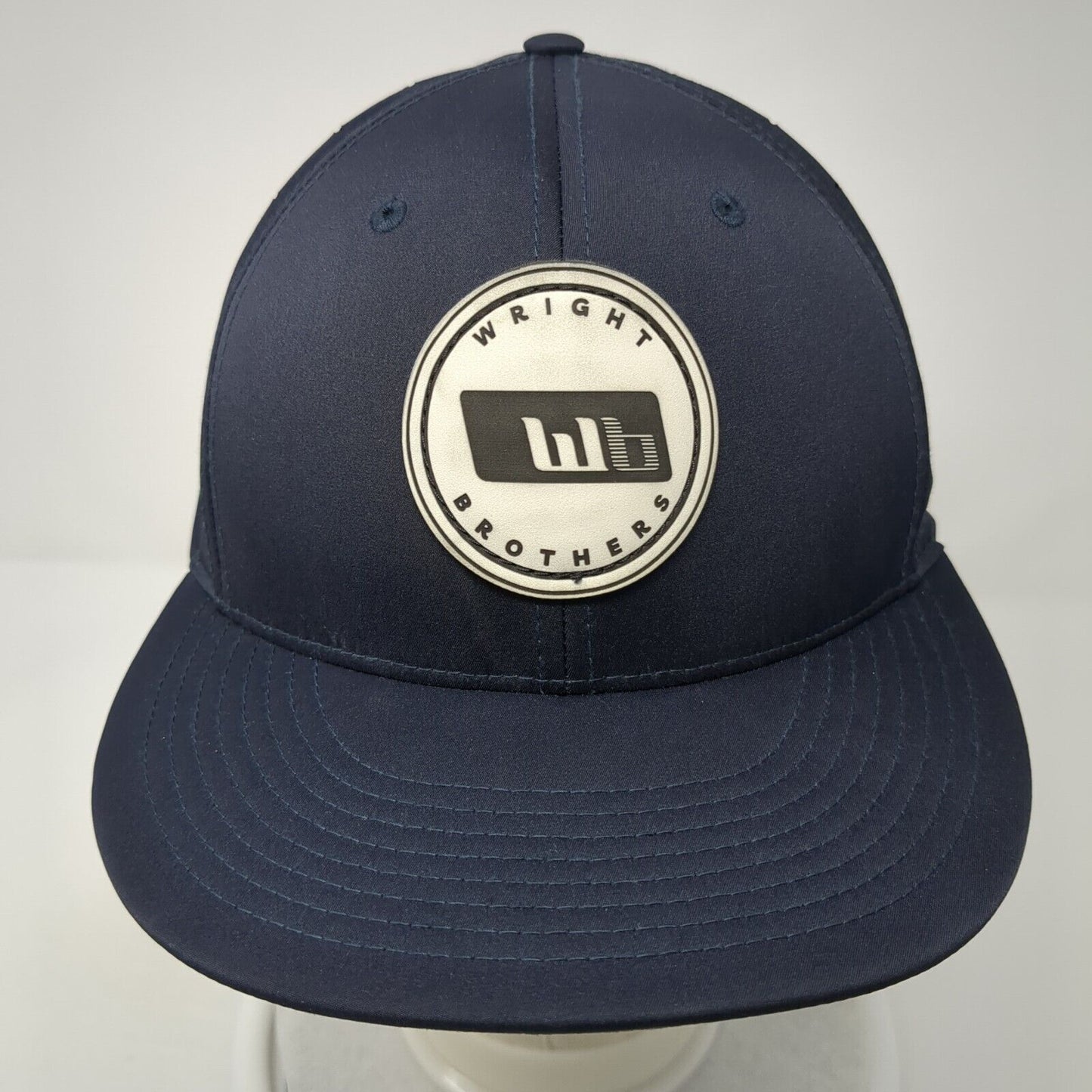 Wright Brothers Fitted Hat Blue S/M Breathable Flexfit PTS Lite Richardson