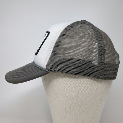 Spirit Trucker Hat Gray White One Size Automotive Lubrication Expert Snapback