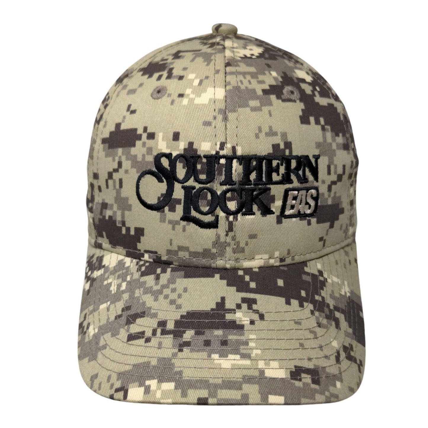 Southern Lock EAS Strapback Hat Camo One Size Embroidered Outdoor Cap