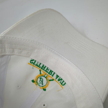 Sportsman Baseball Cap White One Size Sutherland Country Club Golf Hat Slideback
