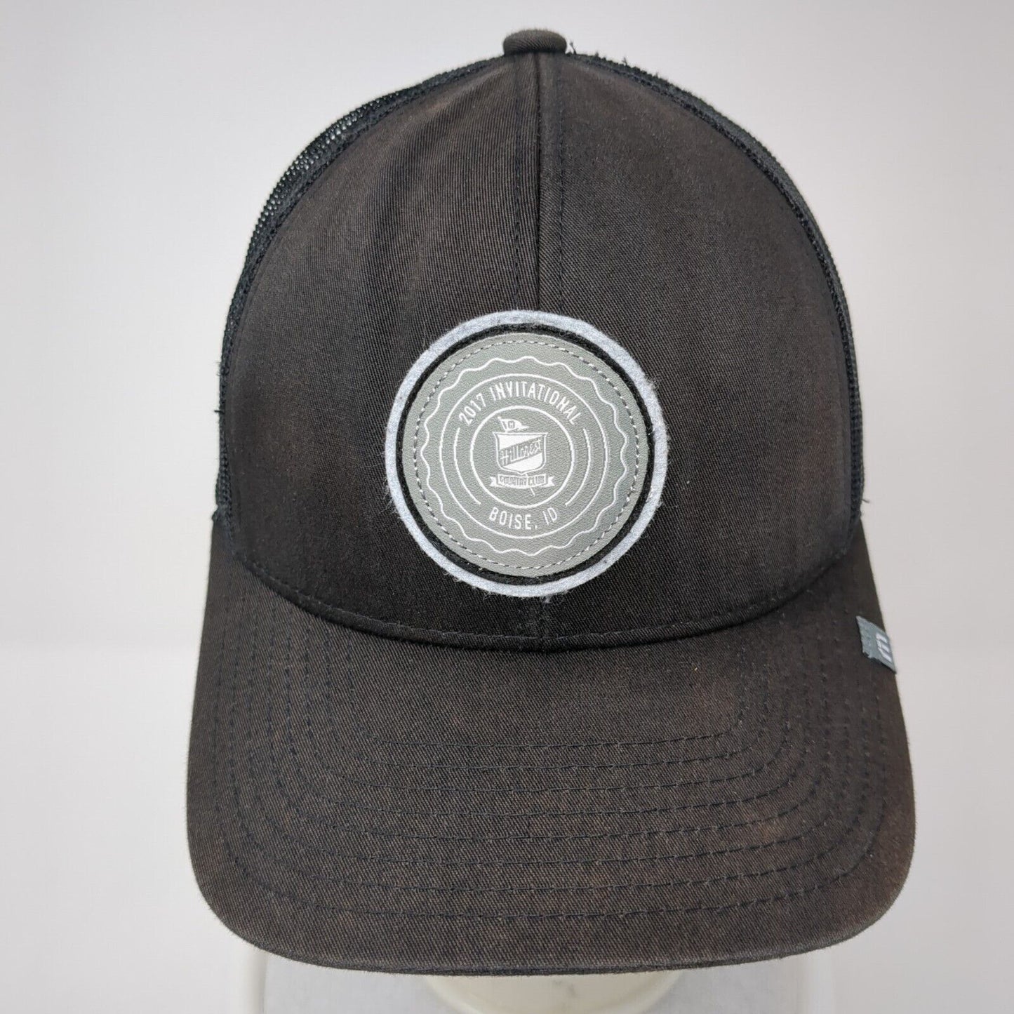 2007 Invitational Boise ID Hillcrest Snapback Hat Black OS Adjustable Mesh Back