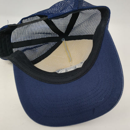 Dasteur Street Brewing Co Saigon Snapback Trucker Hat Blue OS Adjustable Mesh