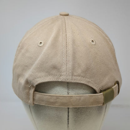 Disney Parks Baseball Cap Beige One Size Mickey Mouse Embroidered Cotton Hat