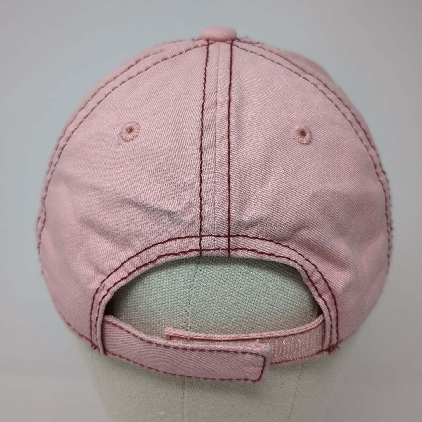 Peterbilt Class Pays Strapback Hat Pink One Size Adjustable Embroidered