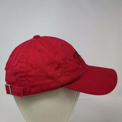 Zephyr New Jersey Devils NHL Red One Size Rhinestone Cotton Slideback Hat Cap