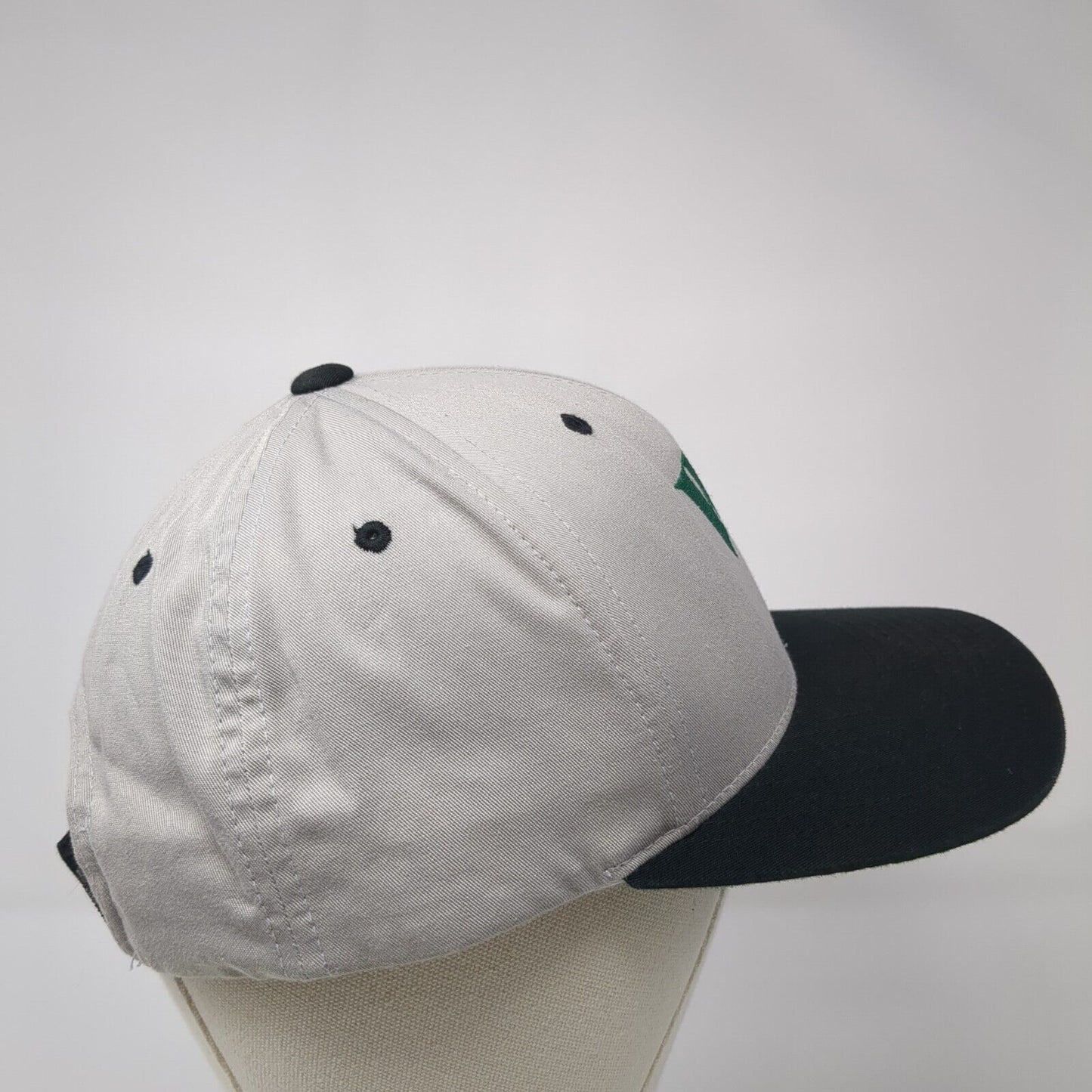 WV Adult Strapback Hat Gray One Size Adjustable Embroidered Pacific Headwear