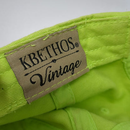 KBETHOS Baseball Cap Green One Size No Lao Cow 2021 Distressed Slideback Hat