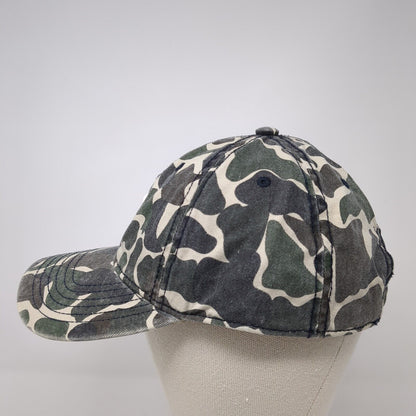 Adidas Slideback Hat Multicolor One Size Embroidered Logo Camouflage