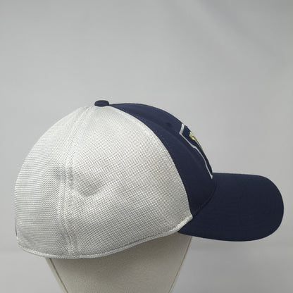 Sonny Holland Adult Fitted Trucker Hat Blue XL Embroidered Mesh Under Armour