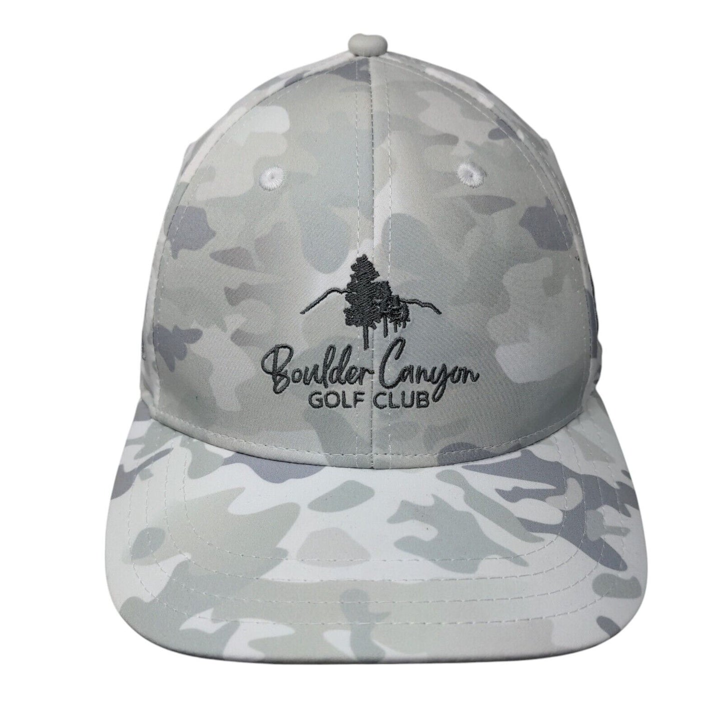 Boulder Canyon Golf Club Strapback Hat Camo One Size Embroidered Pukka
