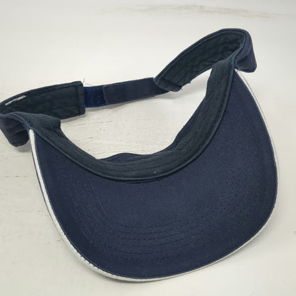 BMW Visor Blue One Size Hat Embroidered Logo Strapback Cotton Golf Racing Car