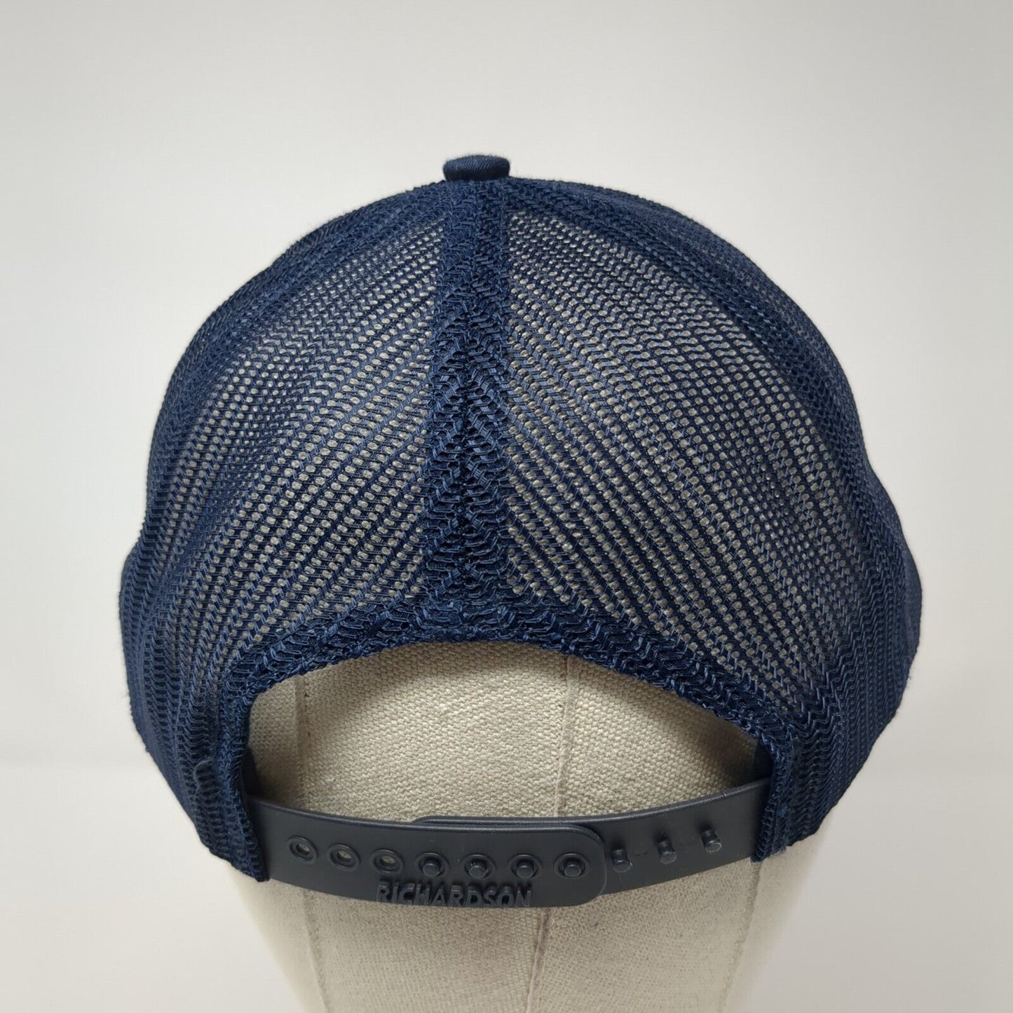 Fungi For Ager Snapback Trucker Hat Blue OS Adjustable Mesh Back Richardson