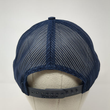 Fungi For Ager Snapback Trucker Hat Blue OS Adjustable Mesh Back Richardson