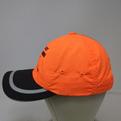 Port Authority Baseball Cap Orange One Size Reflective Sutter County Hunt Hat