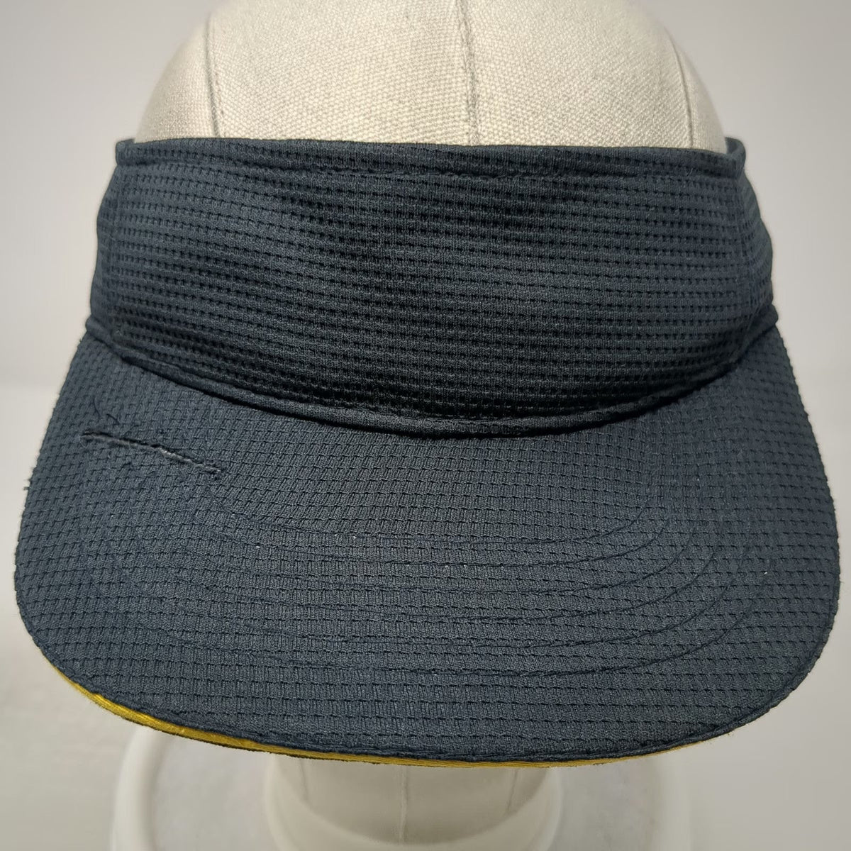 McDonald's Blue Yellow Red Visor One Size Snapback Hat Mesh Underbrim Logo